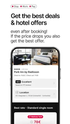 HRS Hotels android App screenshot 0