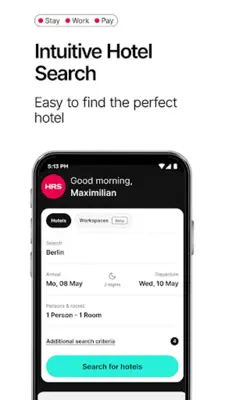 HRS Hotels android App screenshot 2